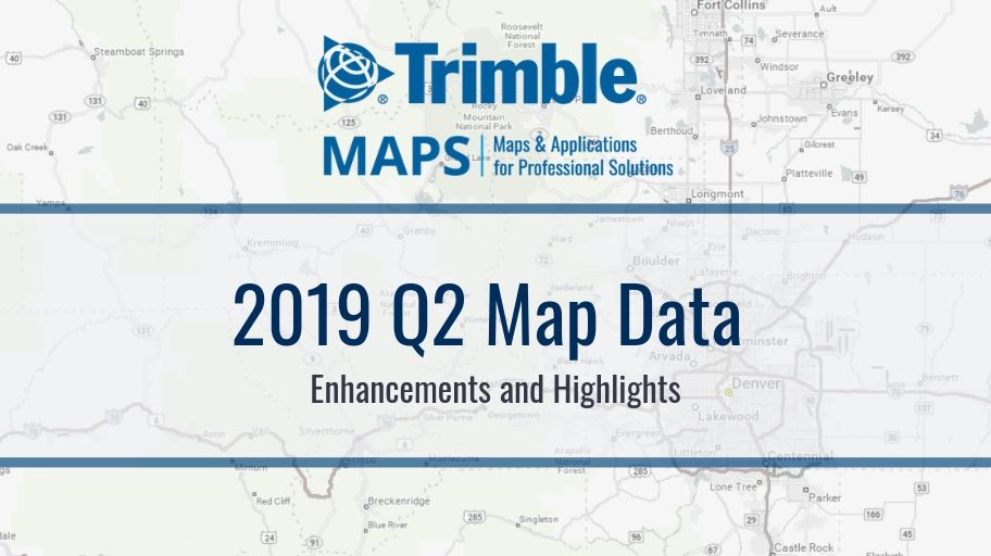2019 Q2 North American Map Data Enhancements and Highlights
