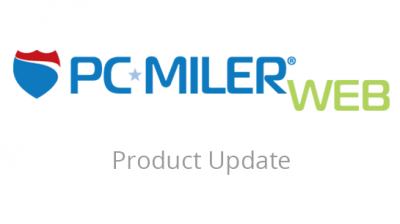 PC*MILER Web - Product Update