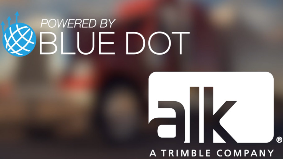 Blue Dot and ALK Technologies Partner to Deliver Driver Workflow Innovation